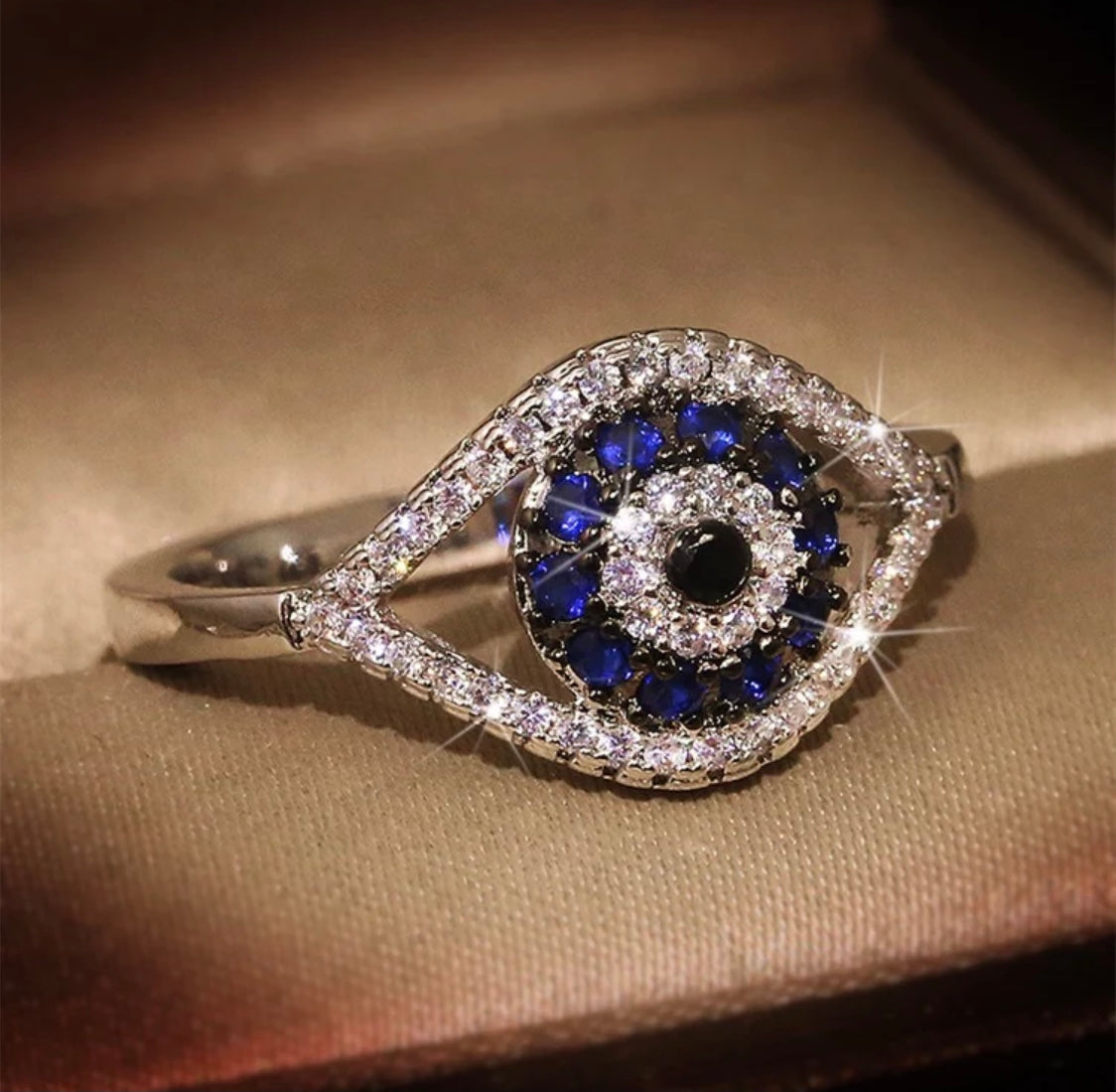 Athena Evil Eye Ring