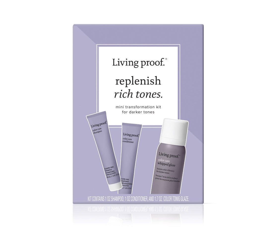 Living Proof Replenish Rich Tones Mini Transformation Kit