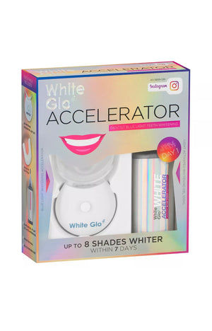 White Glo Accelerator Blue Light Teeth Whitening Kit