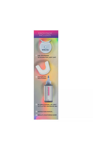 White Glo Accelerator Blue Light Teeth Whitening Kit